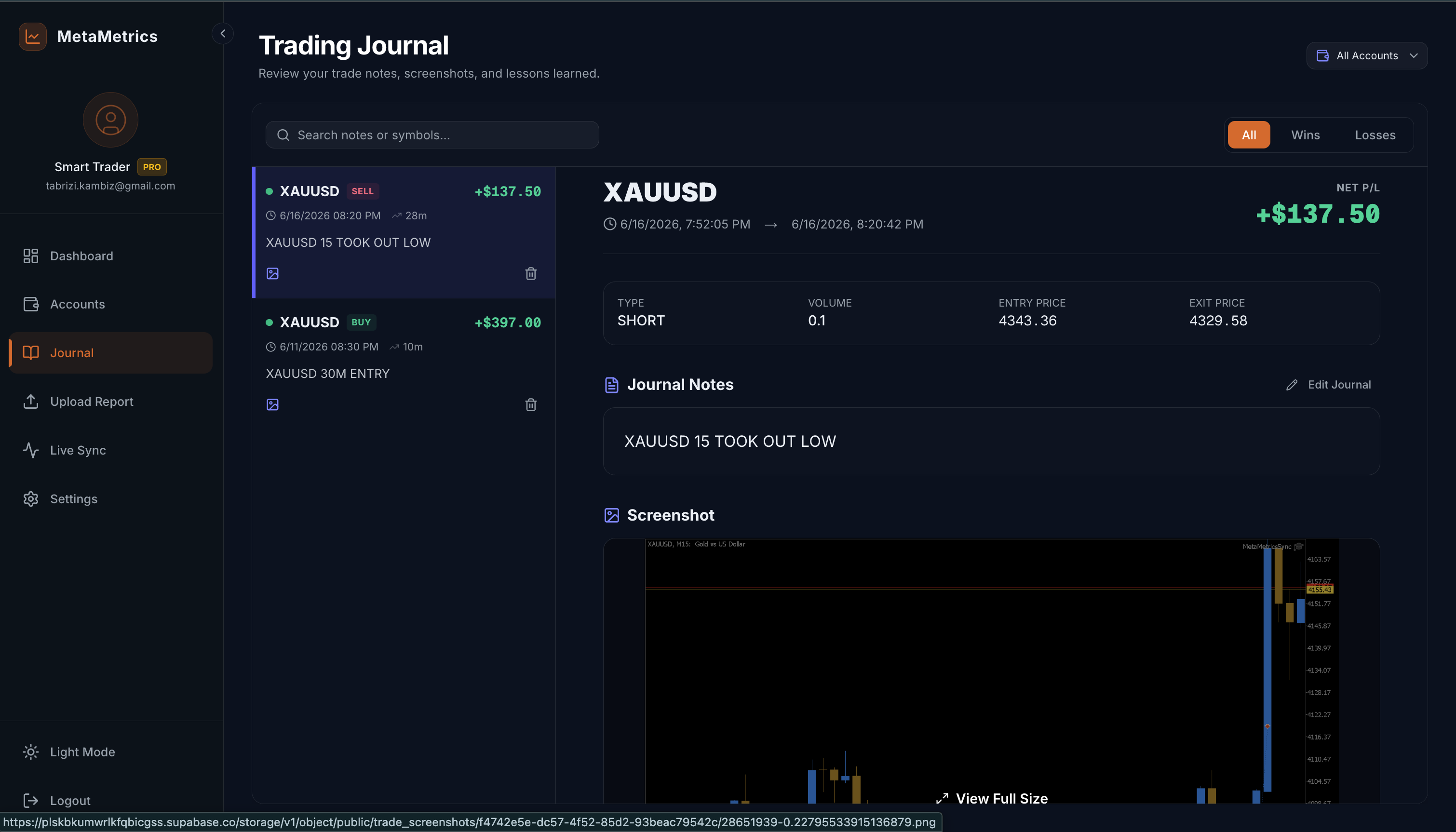 Trading Journal